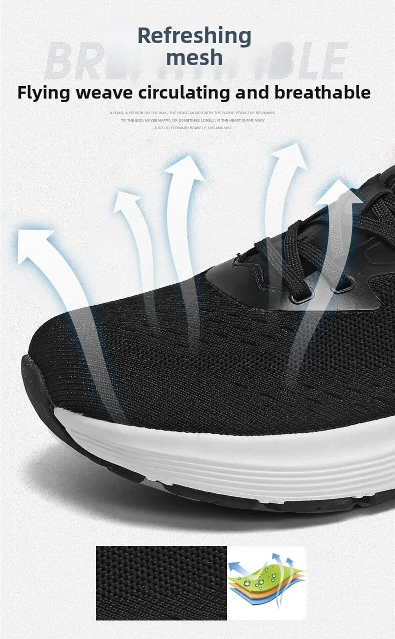 ZZFABER Unisex Mesh Sneakers Adult Casual Sports Shoes - Love Zzfaber