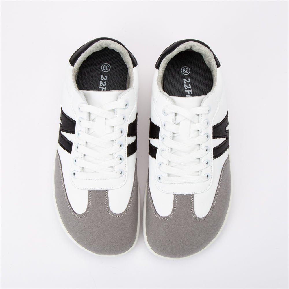 ZZFABER Flexible Fiber Leather Casual Shoes Barefoot Shoes - Love Zzfaber