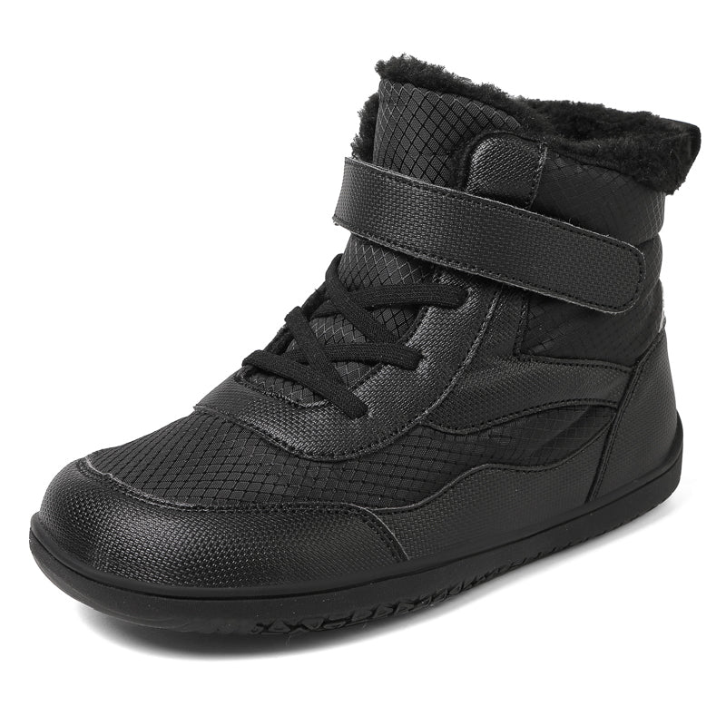 ZZFABER Kids Barefoot Snow Boots Winter Minimalist Warm Sneakers - Love Zzfaber