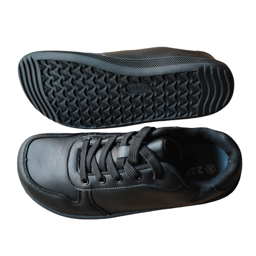 ZZFABER Adult Soft Fiber Leather Barefoot Shoe
