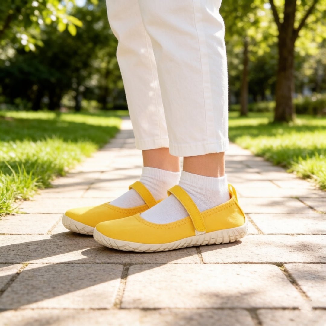 ZZFABER Women Ballerina Flat Shoes Minimalist Flexible Soft Shoes - Love Zzfaber