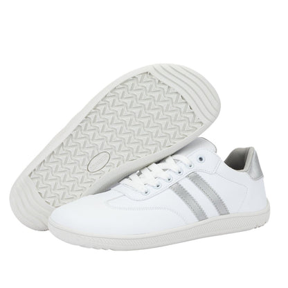 ZZFABER Unisex Flexible Fiber Leather Sneakers Casual Barefoot Shoes For Women Men - Love Zzfaber