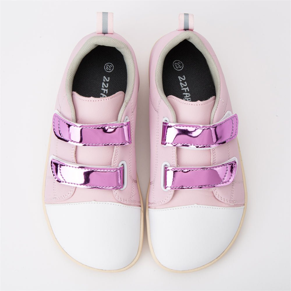ZZFABER Kids Minimalist Sneakers Boys Girls Wide Toe Casual Barefoot Shoes - Love Zzfaber