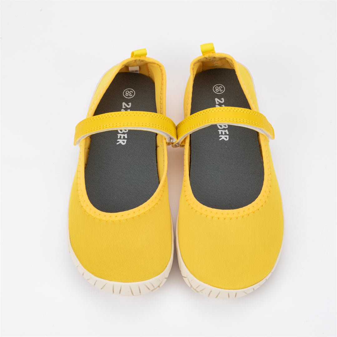 ZZFABER Women Ballerina Flat Shoes Minimalist Flexible Soft Shoes - Love Zzfaber