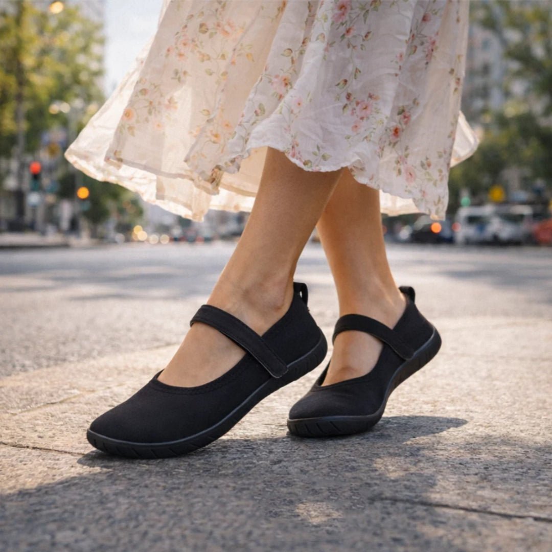 ZZFABER Women Ballerina Flat Shoes Minimalist Flexible Soft Shoes - Love Zzfaber