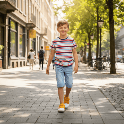 ZZFABER Kids Minimalist Barefoot Shoes Boys Girls Wide Toe Sneaker Casual Walking Flats - Love Zzfaber