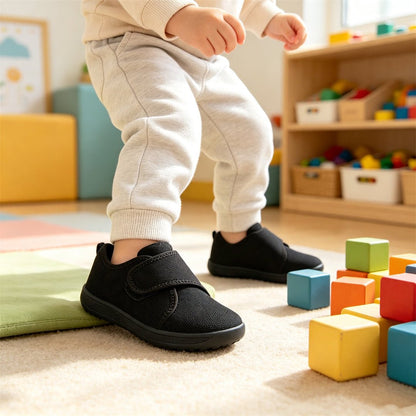ZZFABER Kids Flexible School Pumps Shoes Wide Mesh Comfortable Plimsolls - Love Zzfaber