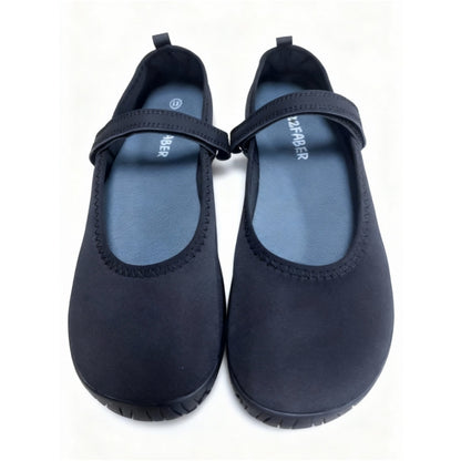 ZZFABER Women Ballerina Flat Shoes Minimalist Flexible Soft Shoes