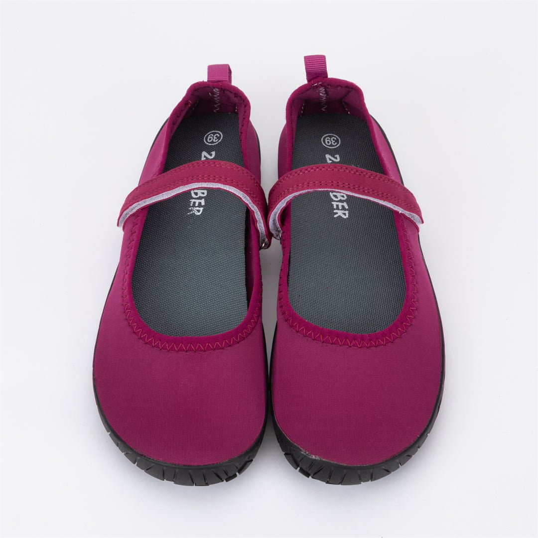 ZZFABER Women Ballerina Flat Shoes Minimalist Flexible Soft Shoes - Love Zzfaber