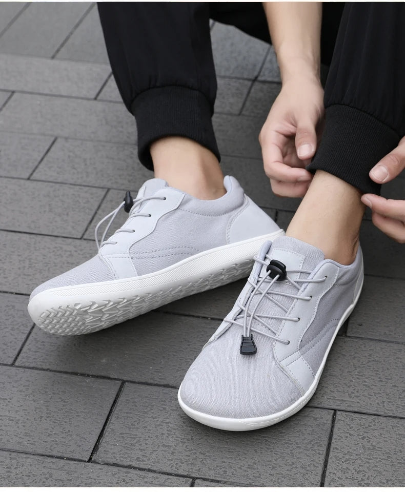 Wide Toe Barefoot Shoes  Breathable Running Sneakers Outdoor Sports Walking Shoes