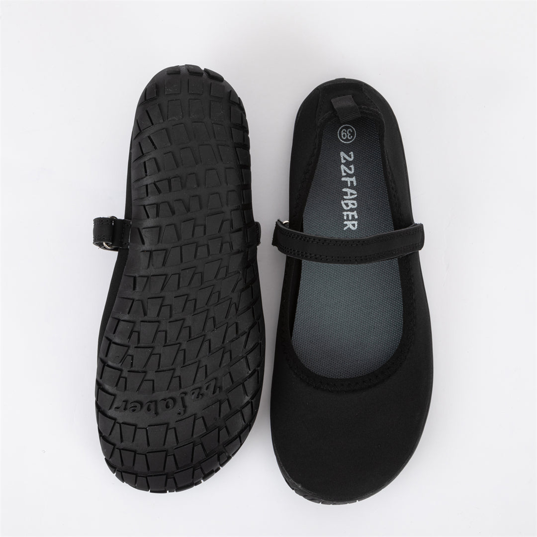 ZZFABER Women Ballerina Flat Shoes Minimalist Flexible Soft Shoes - Love Zzfaber