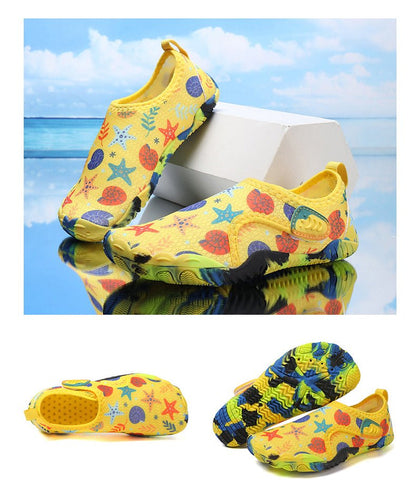 ZZFABER Kids Barefoot Shoes Outdoor Beach Water Shoes Wading Shoes Swimming Shoes - Love Zzfaber