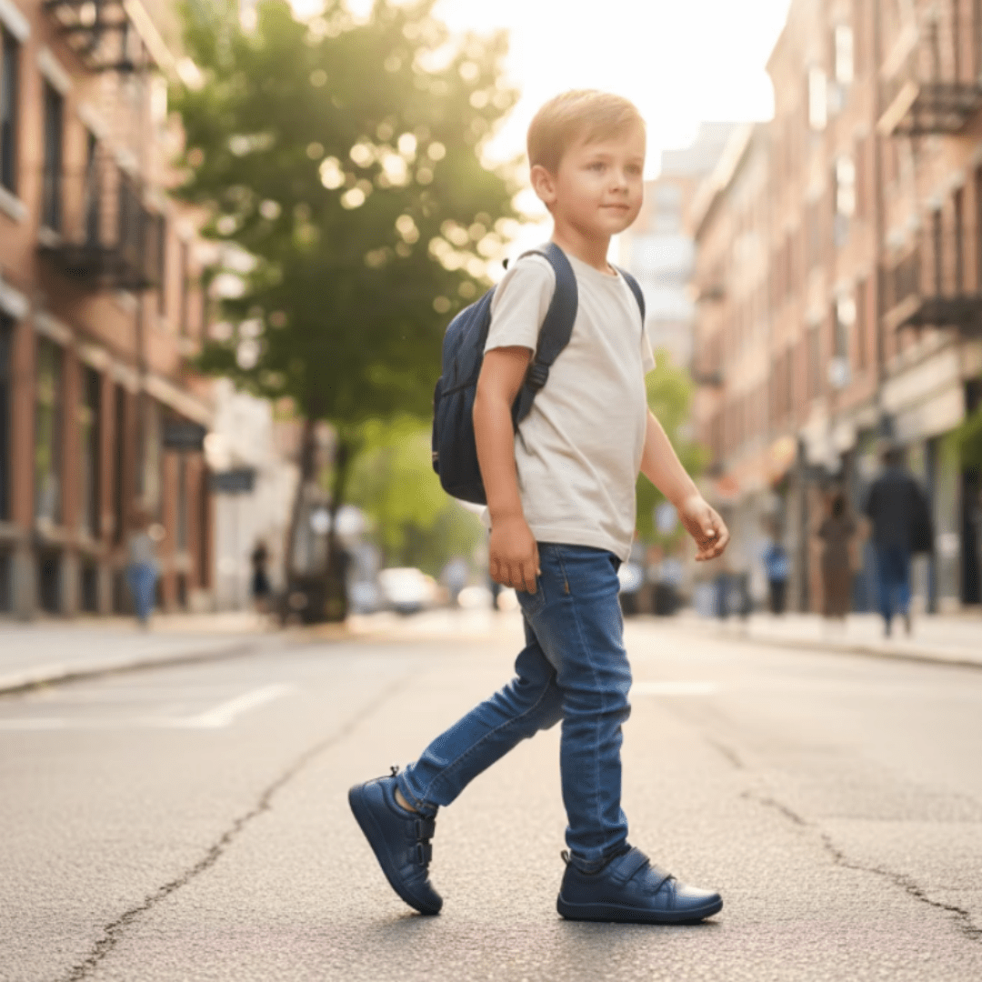 ZZFABER Kids Minimalist Sneakers Boys Girls Wide Toe Casual Barefoot Shoes - Love Zzfaber