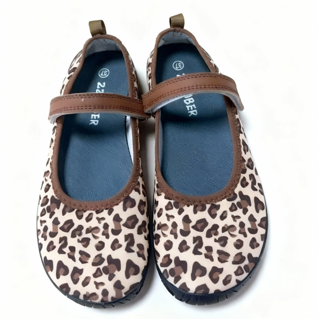 ZZFABER Women Ballerina Flat Shoes Minimalist Flexible Soft Shoes