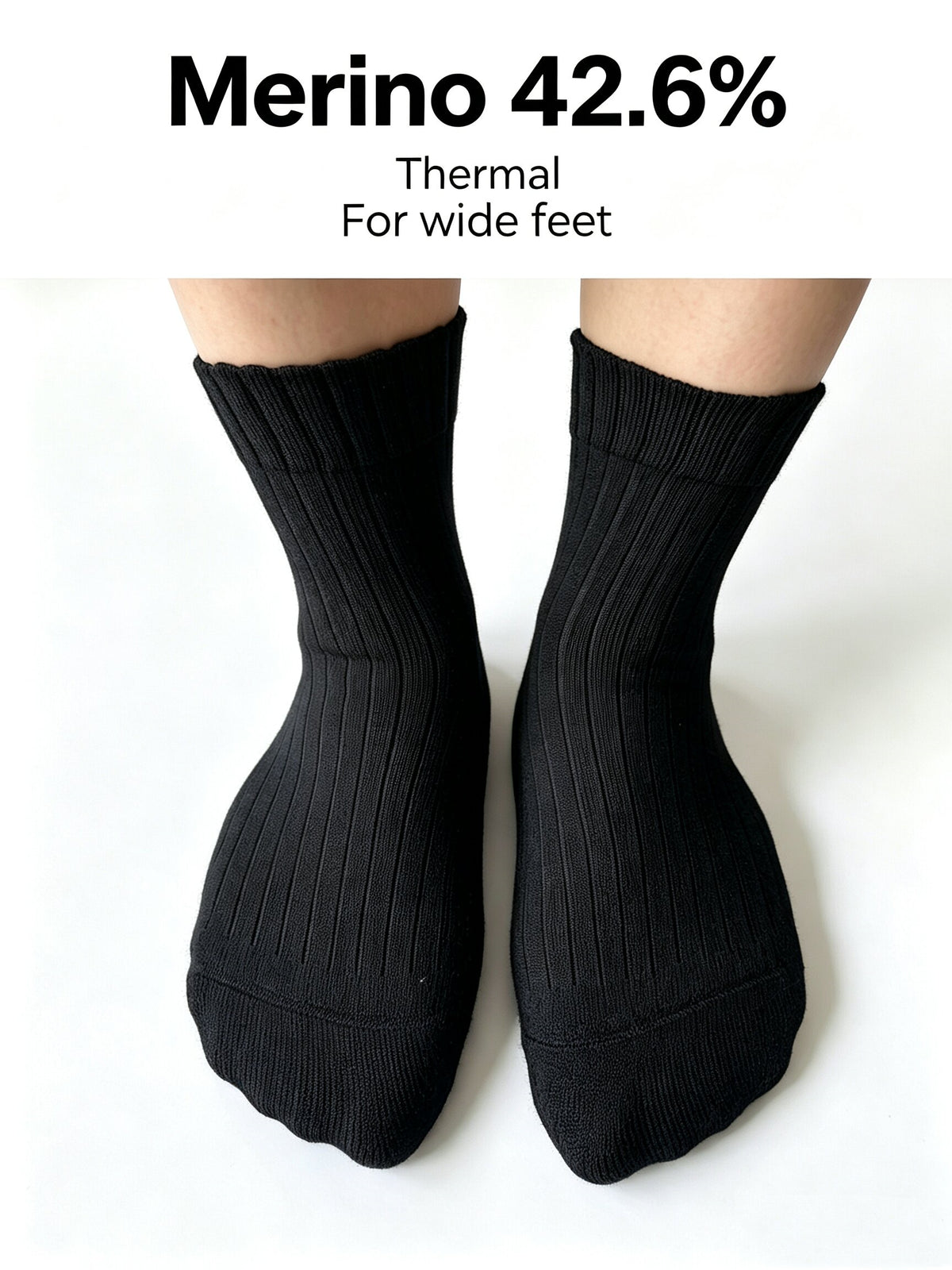 ZZFABER Unisex Comfortable Socks Warm Socks Wide Feet Socks for Hiking & Daily Wear - Love Zzfaber