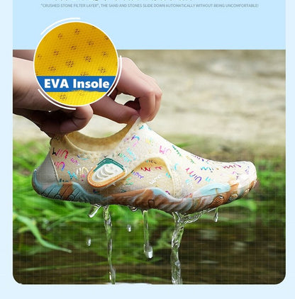 ZZFABER Kids Barefoot Shoes Outdoor Beach Water Shoes Wading Shoes Swimming Shoes - Love Zzfaber