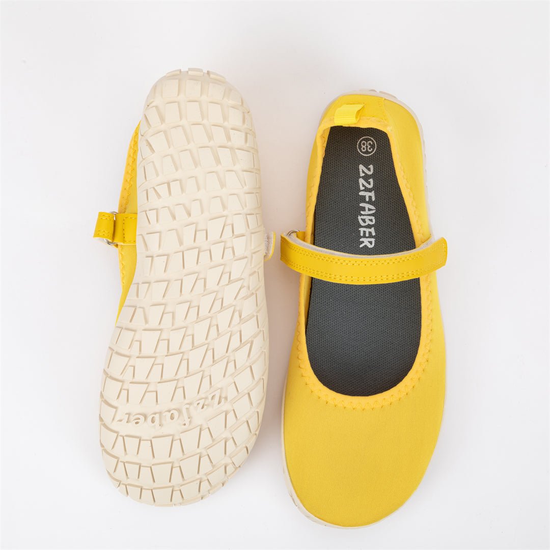 ZZFABER Women Ballerina Flat Shoes Minimalist Flexible Soft Shoes - Love Zzfaber