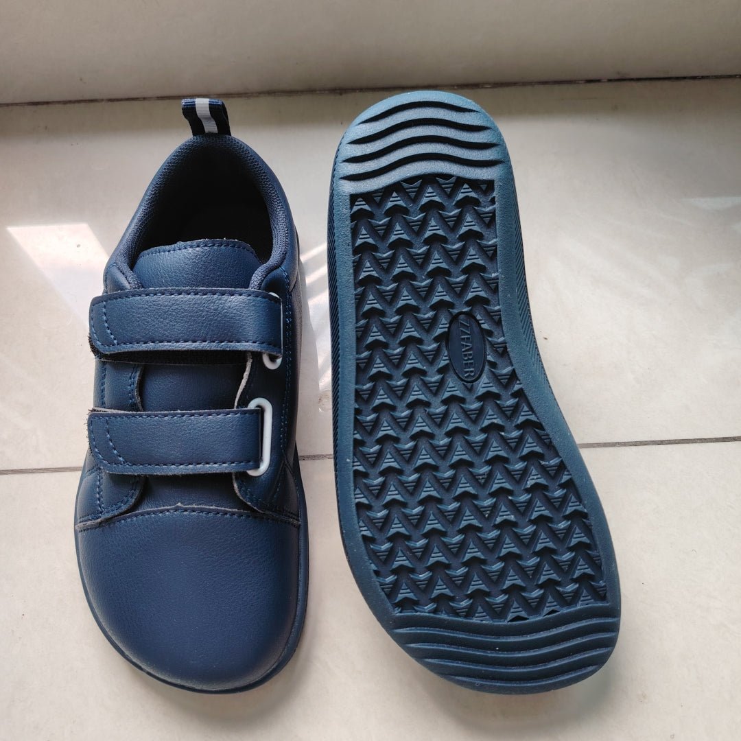 ZZFABER Kids Minimalist Barefoot Shoes Boys Girls Wide Toe Sneaker Casual Walking Flats - Love Zzfaber