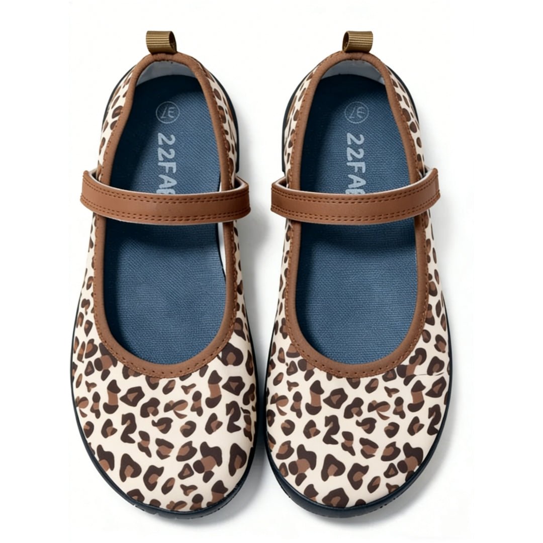 ZZFABER Women Ballerina Flat Shoes Minimalist Flexible Soft Shoes - Love Zzfaber