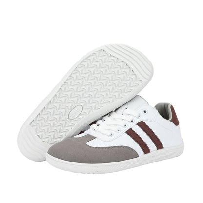 ZZFABER Unisex Flexible Fiber Leather Sneakers Casual Barefoot Shoes For Women Men - Love Zzfaber