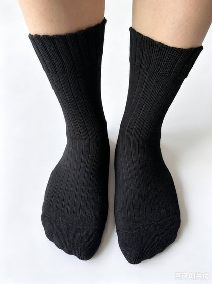 ZZFABER Unisex Comfortable Socks Warm Socks Wide Feet Socks for Hiking & Daily Wear - Love Zzfaber
