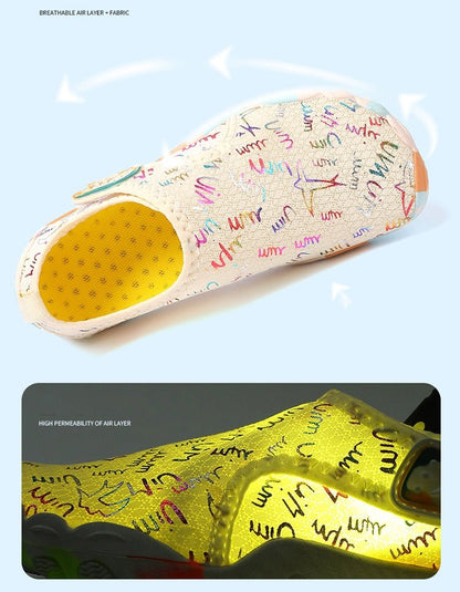 ZZFABER Kids Barefoot Shoes Outdoor Beach Water Shoes Wading Shoes Swimming Shoes - Love Zzfaber